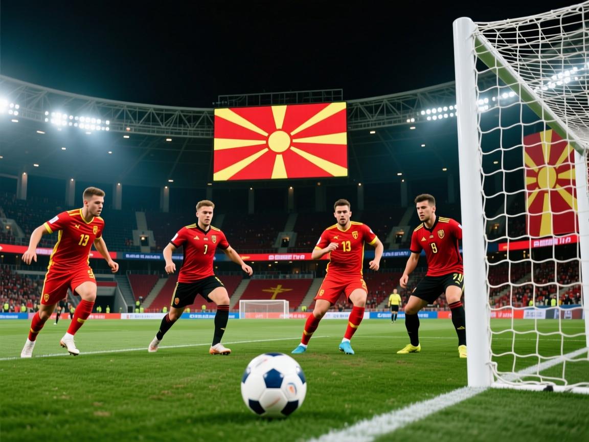 北马其顿击败阿尔巴尼亚安拿托四次打门  第2张